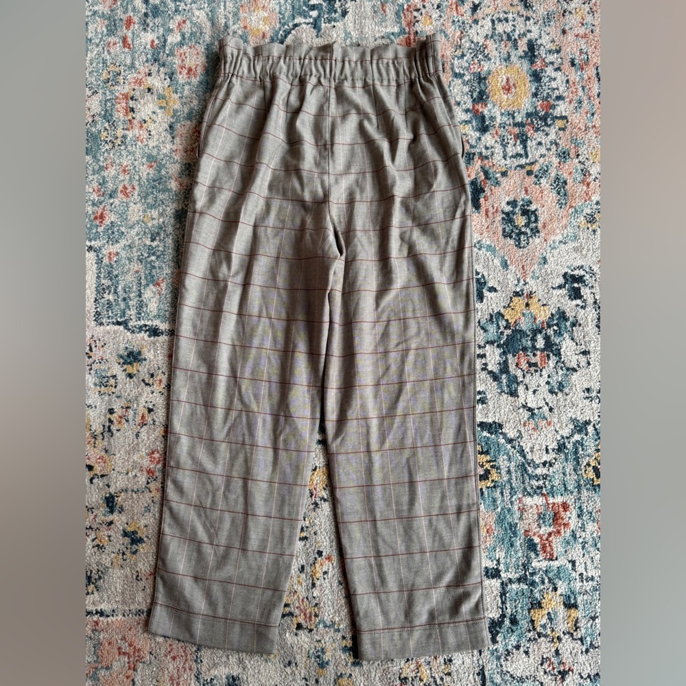 Madewell Plaid Paperbag Tapered Trousers
Size 10 - Picture 3 of 8